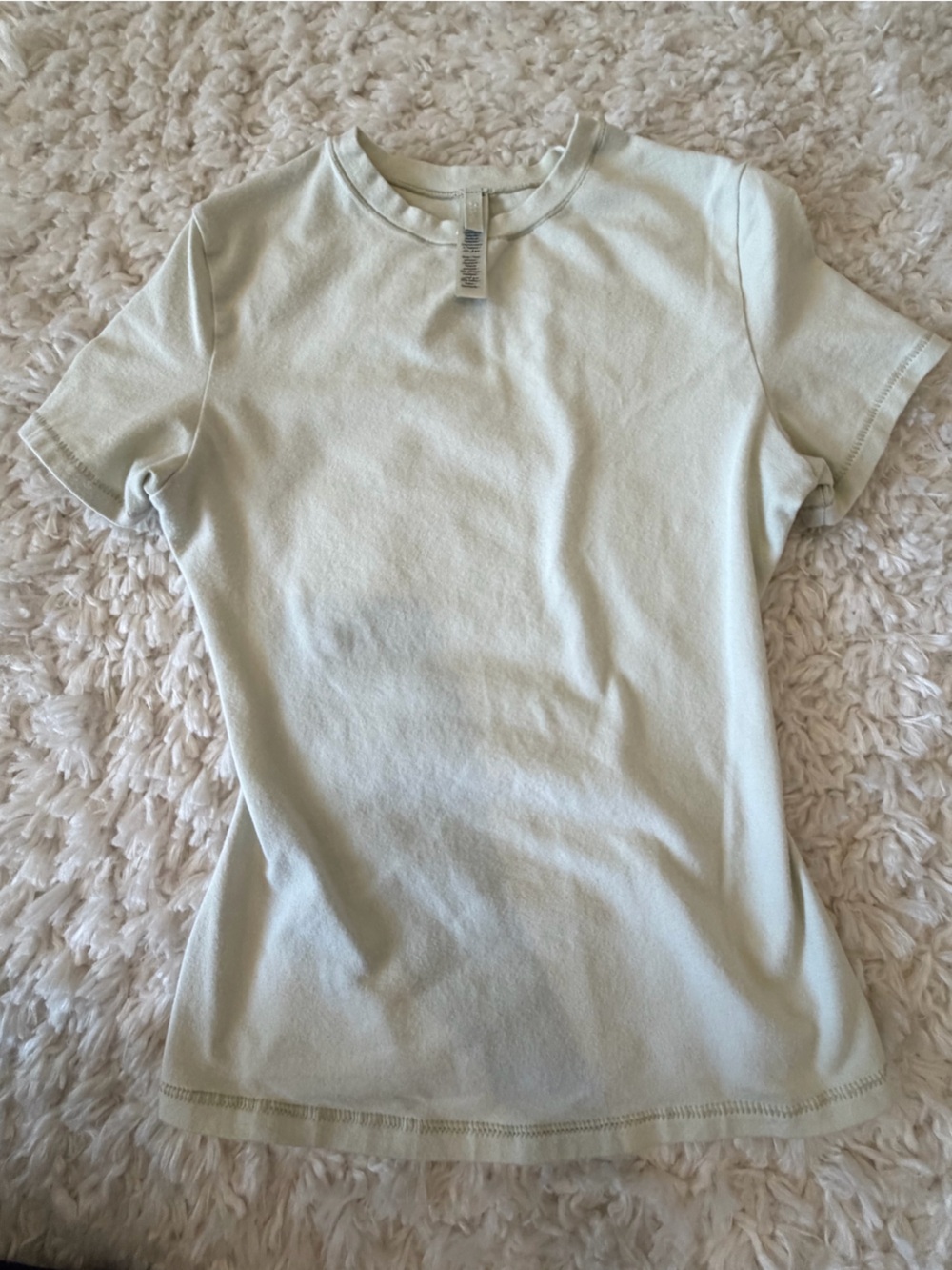 SKIMS Pale Green Shirt